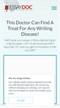Mobile Screenshot of essaydoc.com